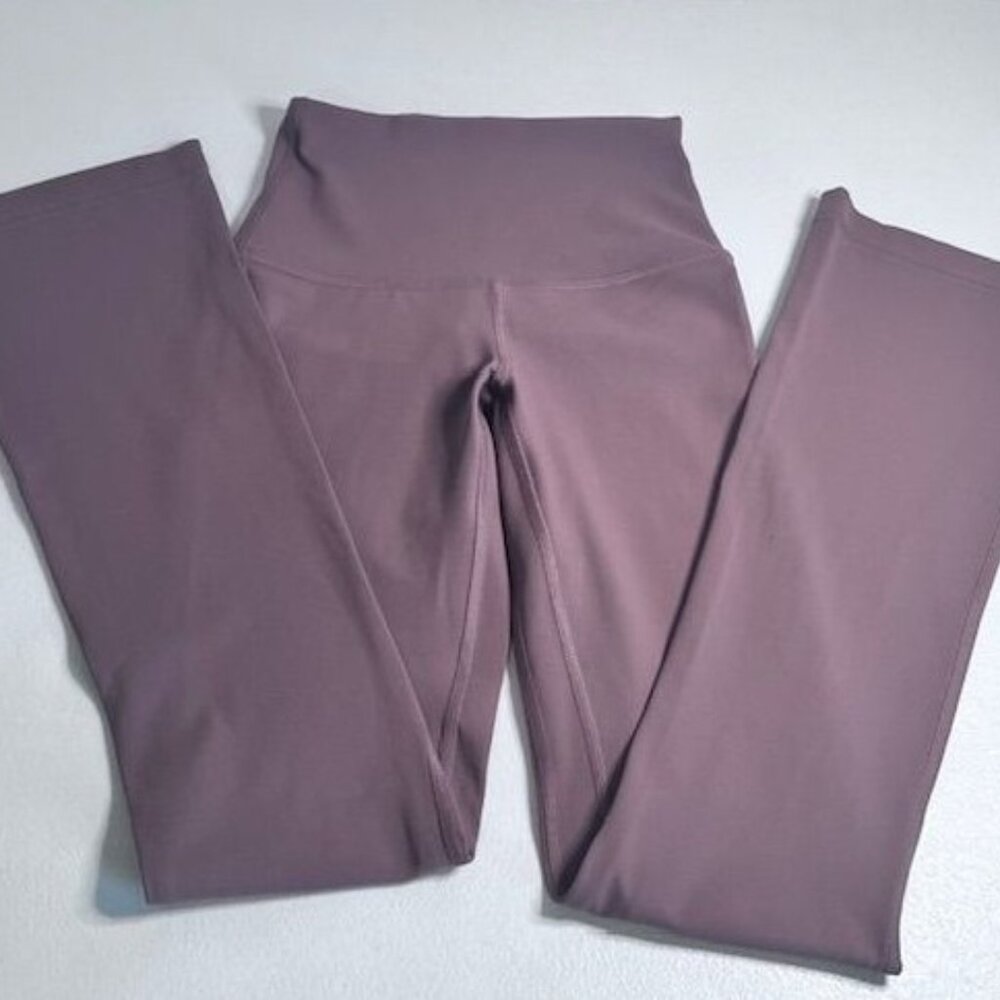 Lululemon Align Flare Leggings Size 0 – Brown Nulu Fabric, Pre-Owned